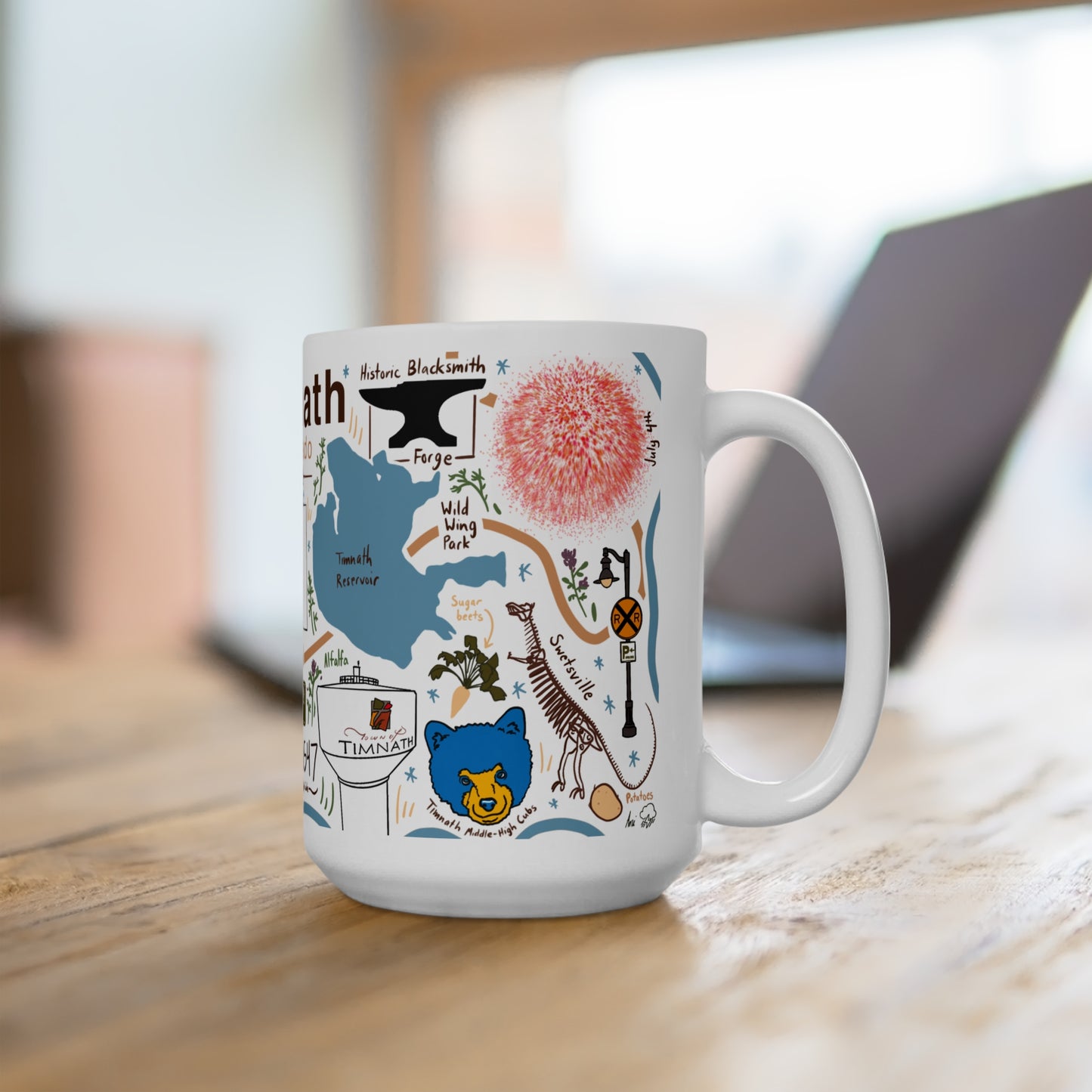 Timnath Colorado - Ceramic Mug 15oz