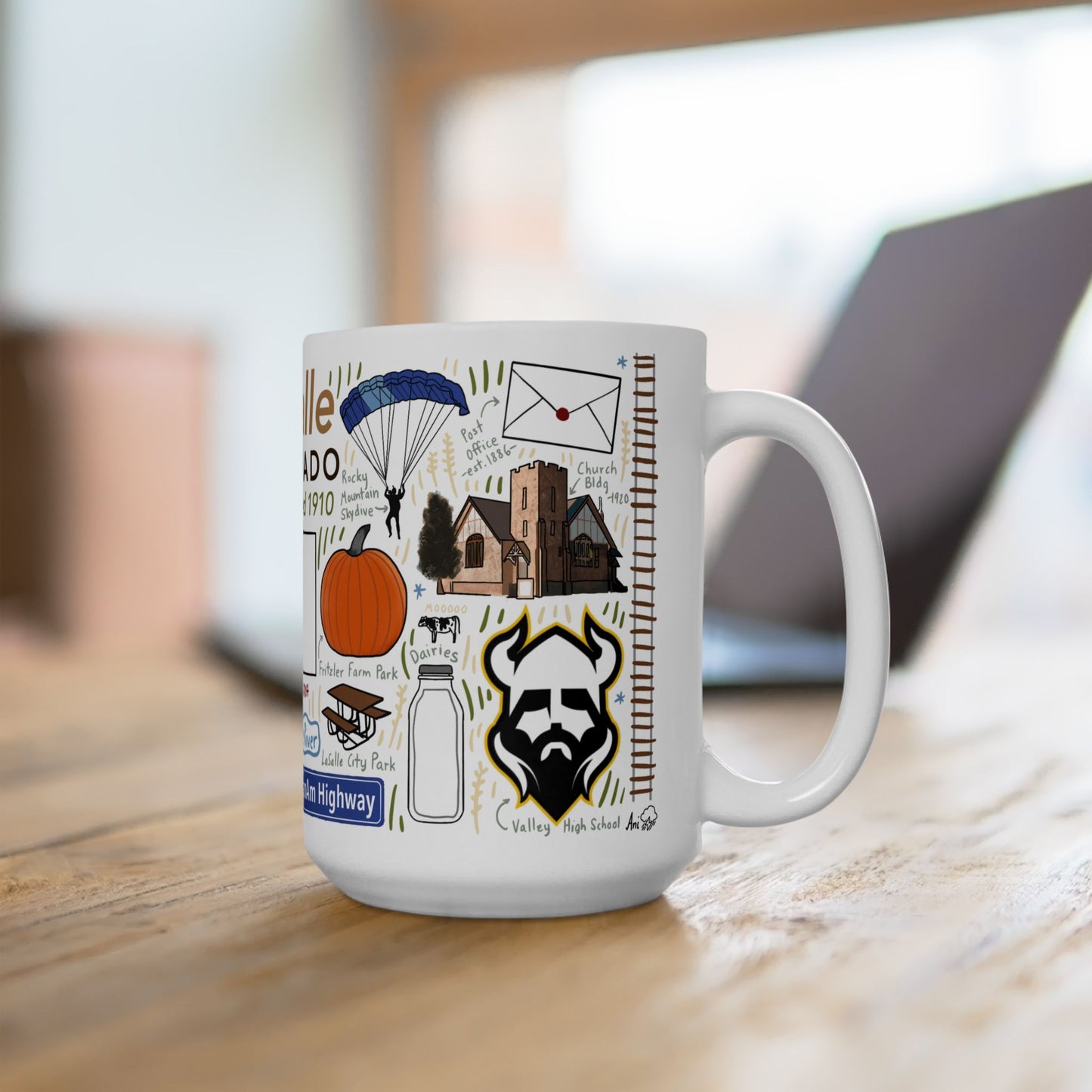 LaSalle Colorado - Ceramic Mug 15oz