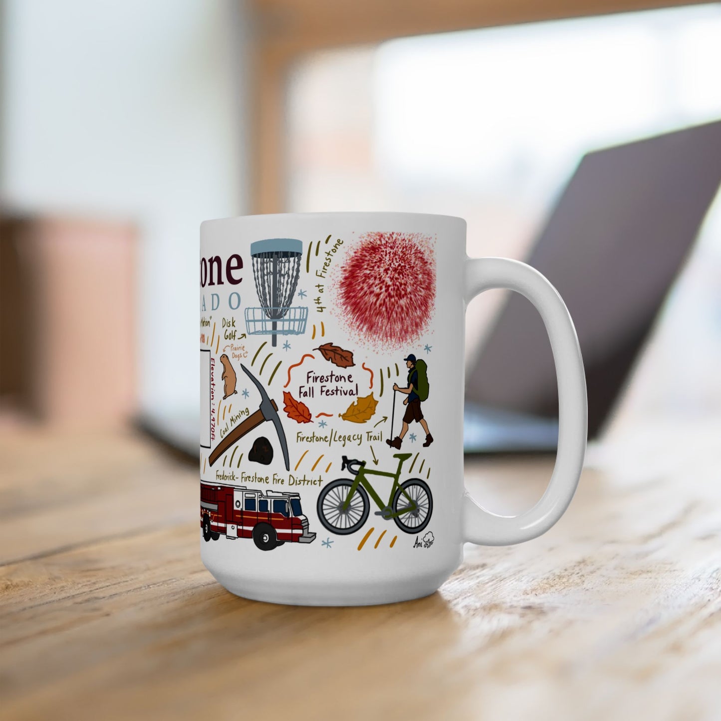 Firestone Colorado - Ceramic Mug 15oz