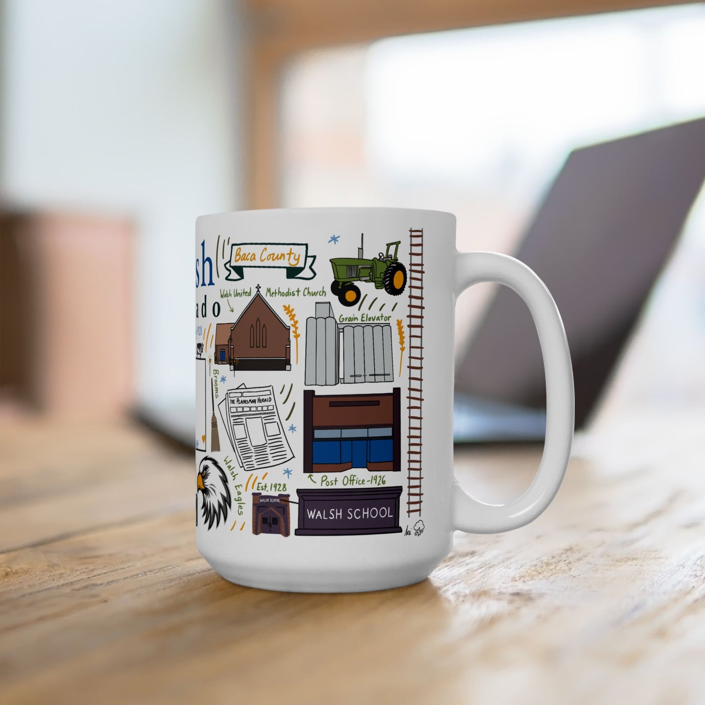 Walsh Colorado - Ceramic Mug 15oz