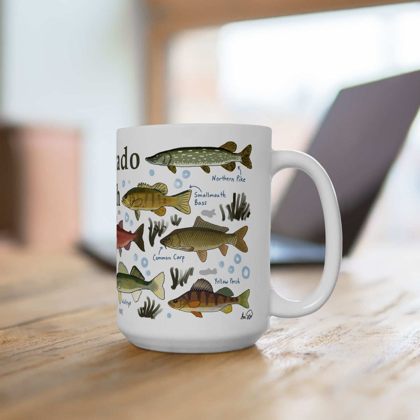 Colorado Fish - Ceramic Mug 15oz