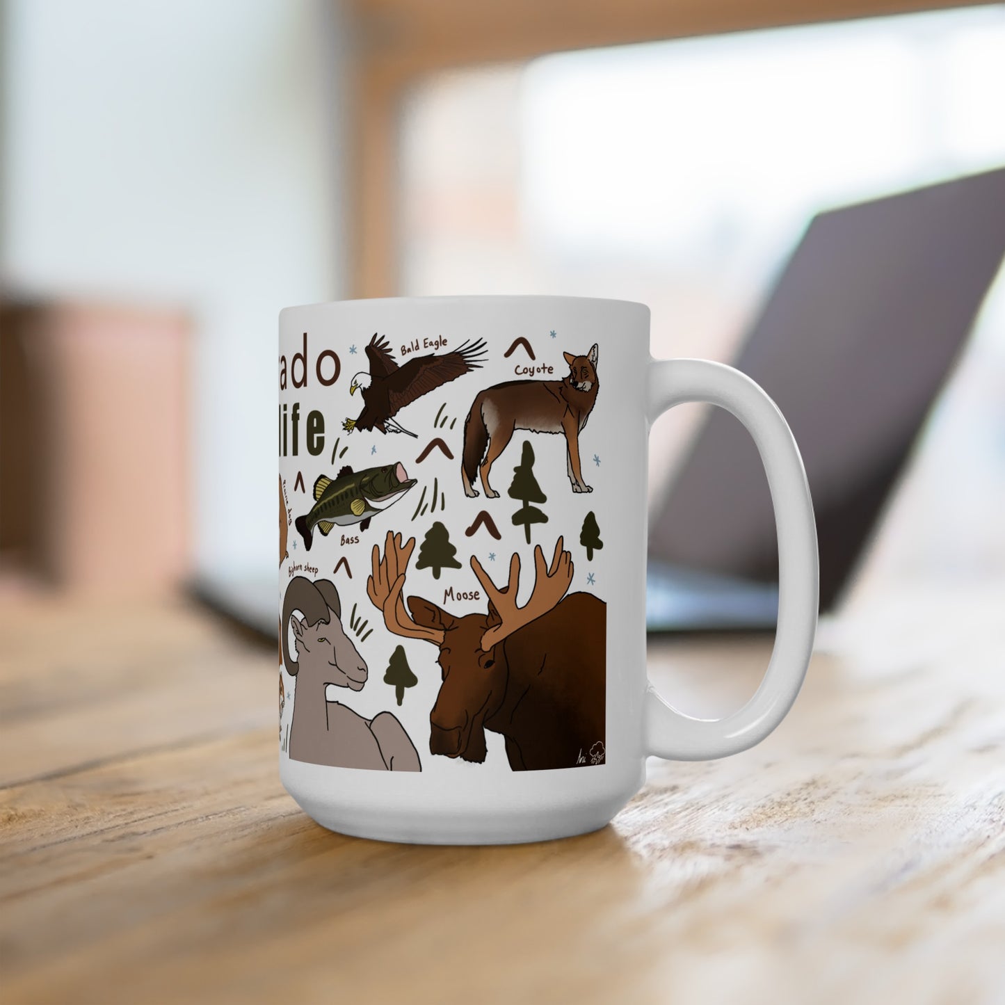 Colorado Wildlife - Ceramic Mug 15oz