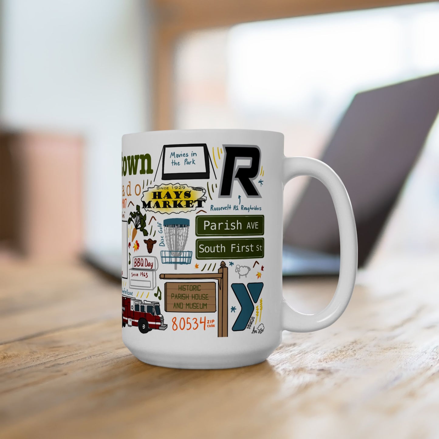 Johnstown Colorado - Ceramic Mug 15oz