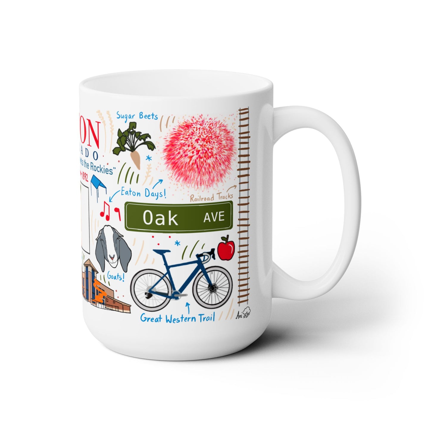 Eaton Colorado - Ceramic Mug 15oz