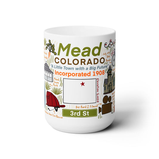 Mead Colorado - Ceramic Mug 15oz