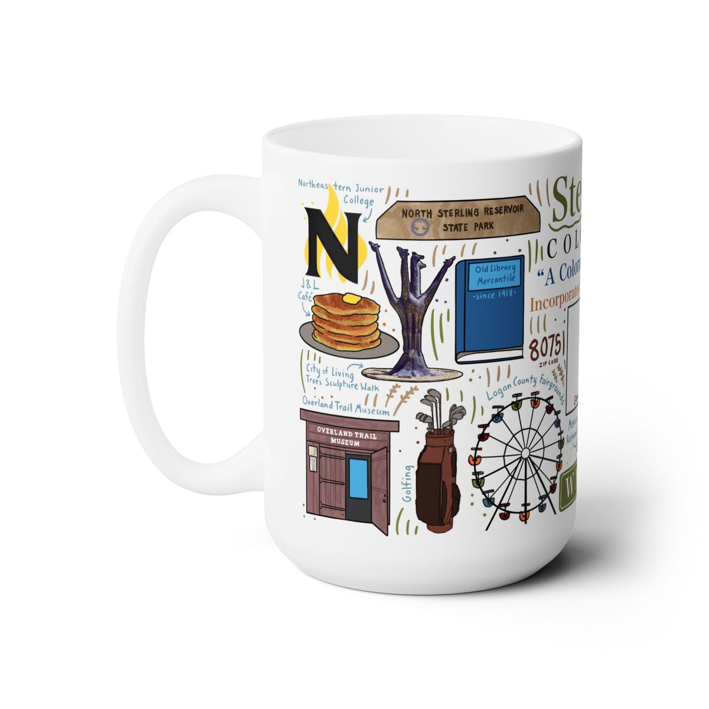 Sterling Colorado - Ceramic Mug 15oz