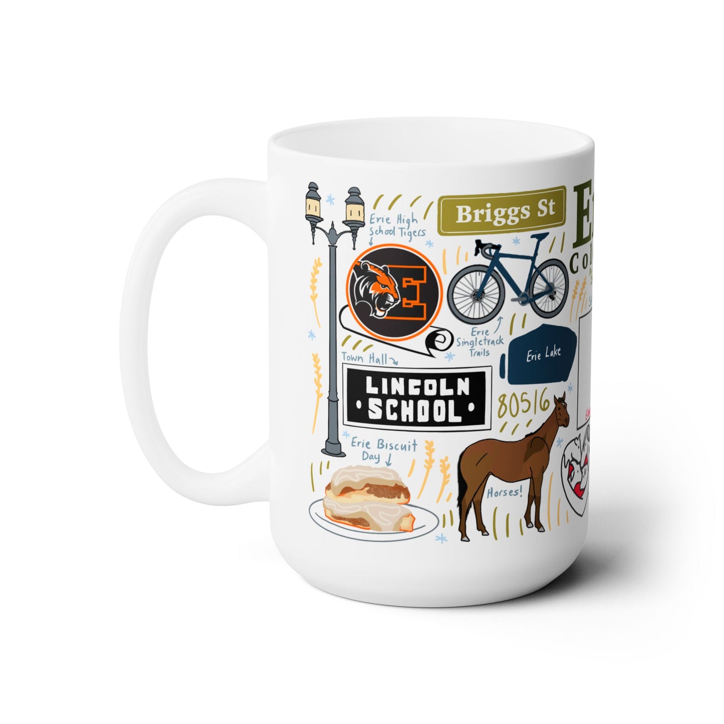 Erie Colorado - Ceramic Mug 15oz