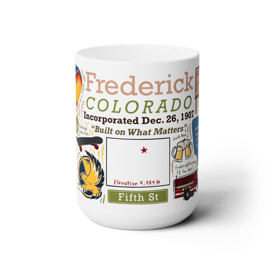 Frederick CO - Ceramic Mug 15oz