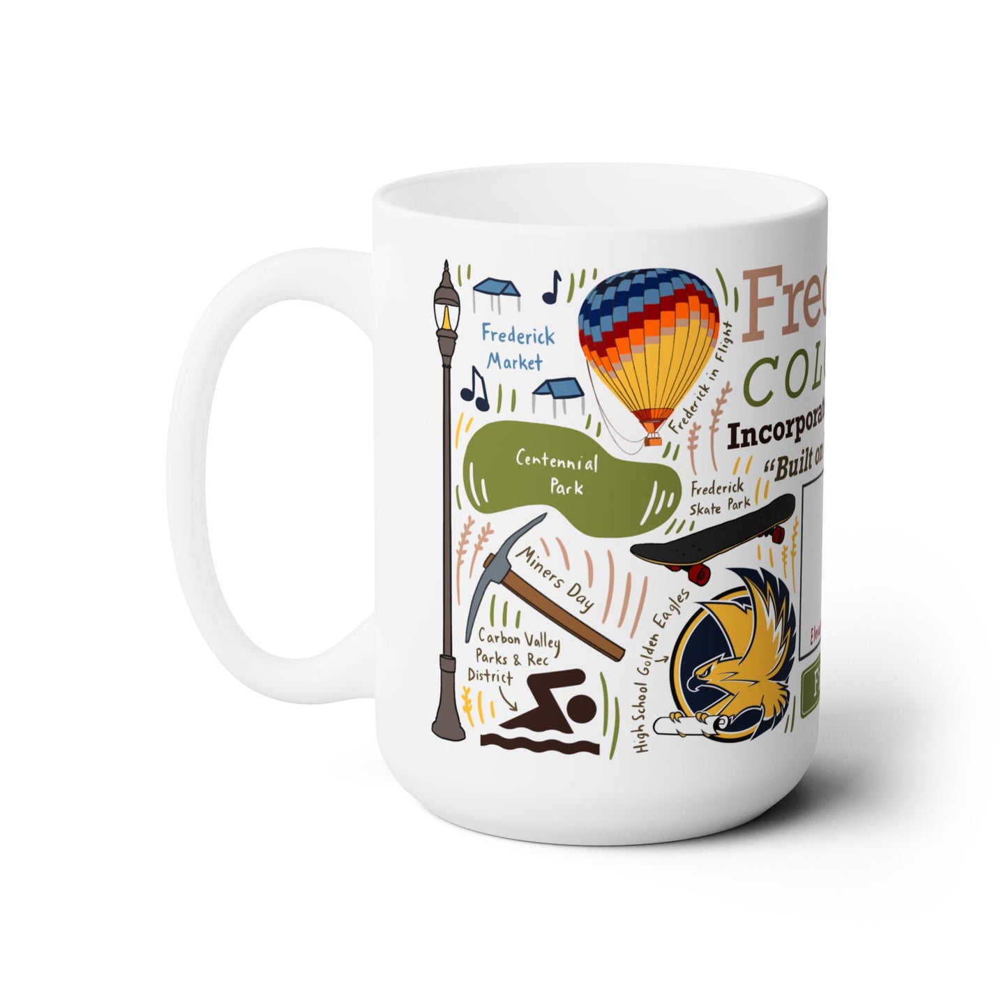 Frederick CO - Ceramic Mug 15oz