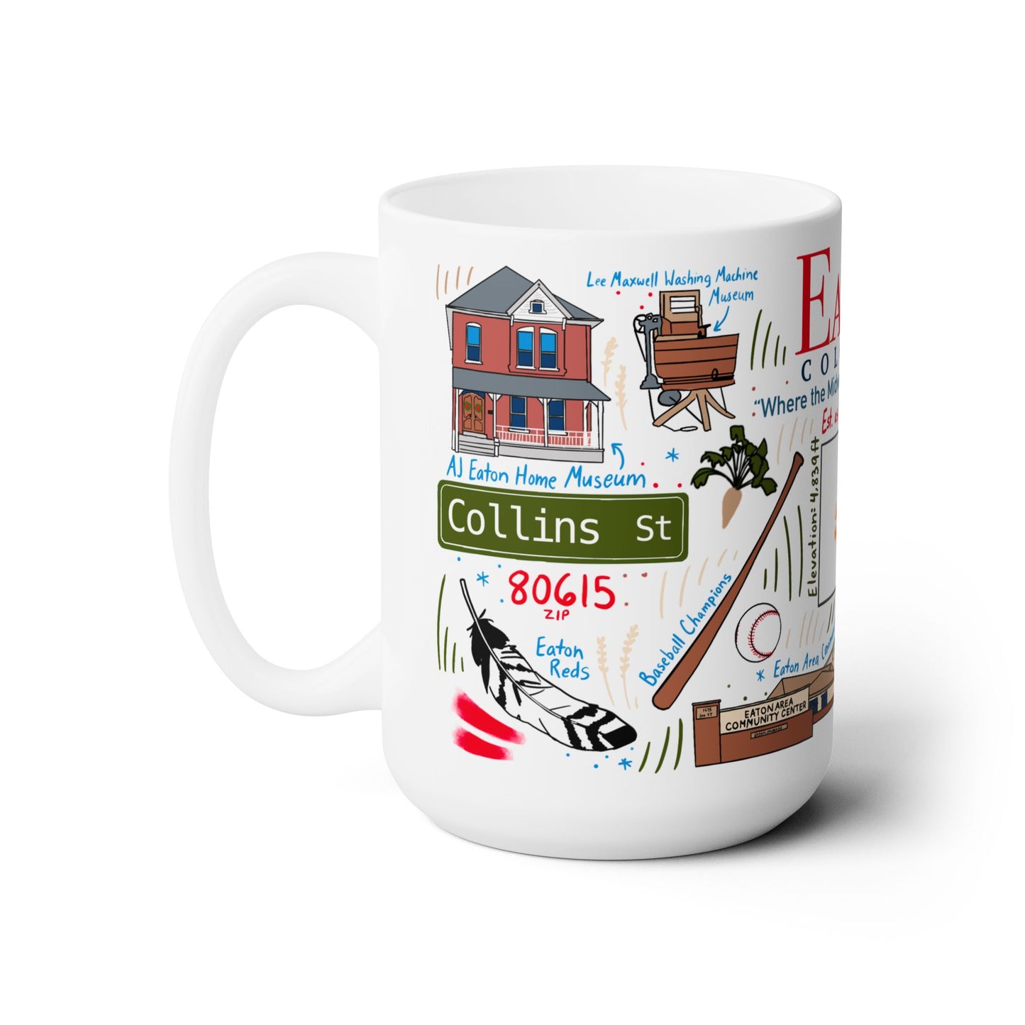 Eaton Colorado - Ceramic Mug 15oz