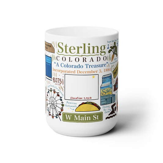 Sterling Colorado - Ceramic Mug 15oz