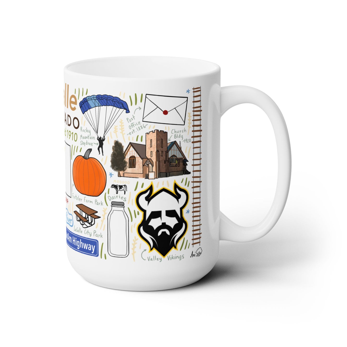 LaSalle Colorado - Ceramic Mug 15oz