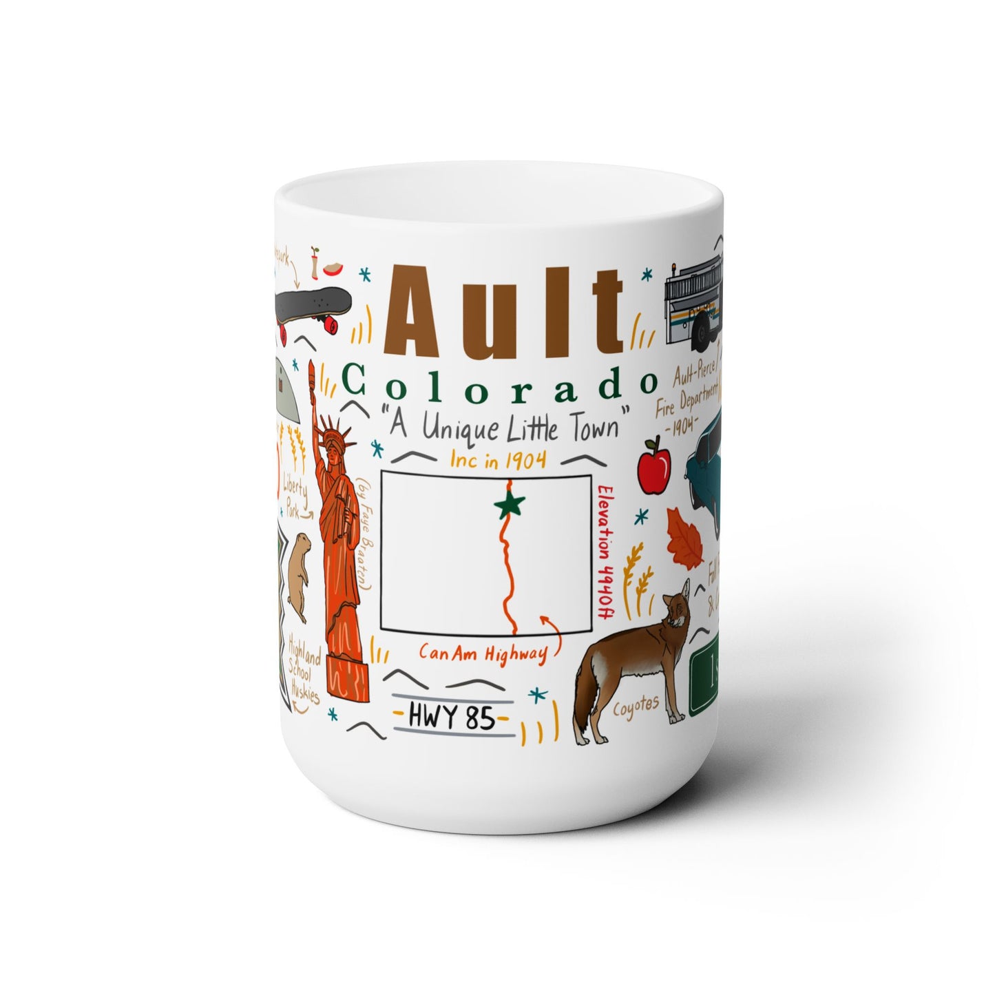 Ault Colorado - Ceramic Mug 15oz