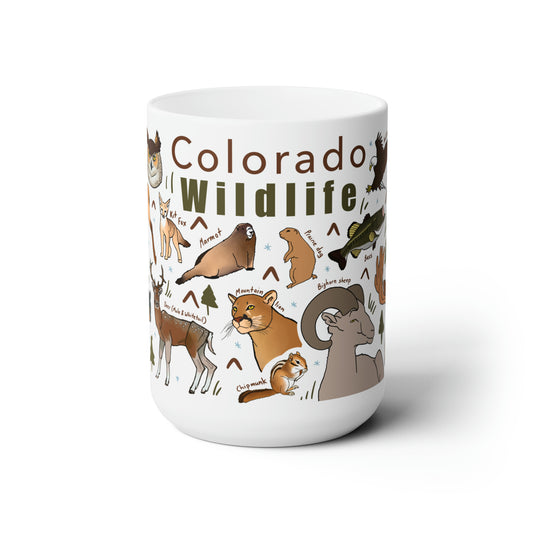 Colorado Wildlife - Ceramic Mug 15oz
