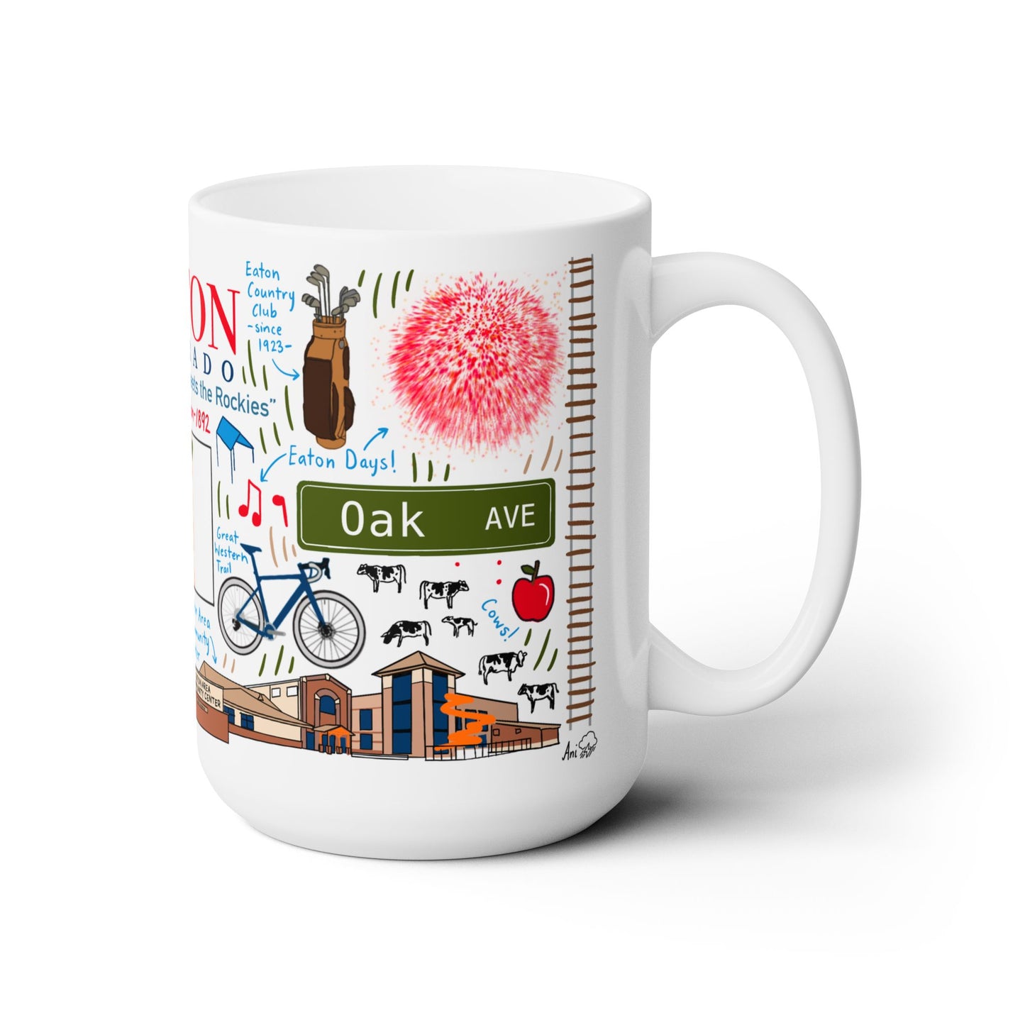 Eaton Colorado - Ceramic Mug 15oz