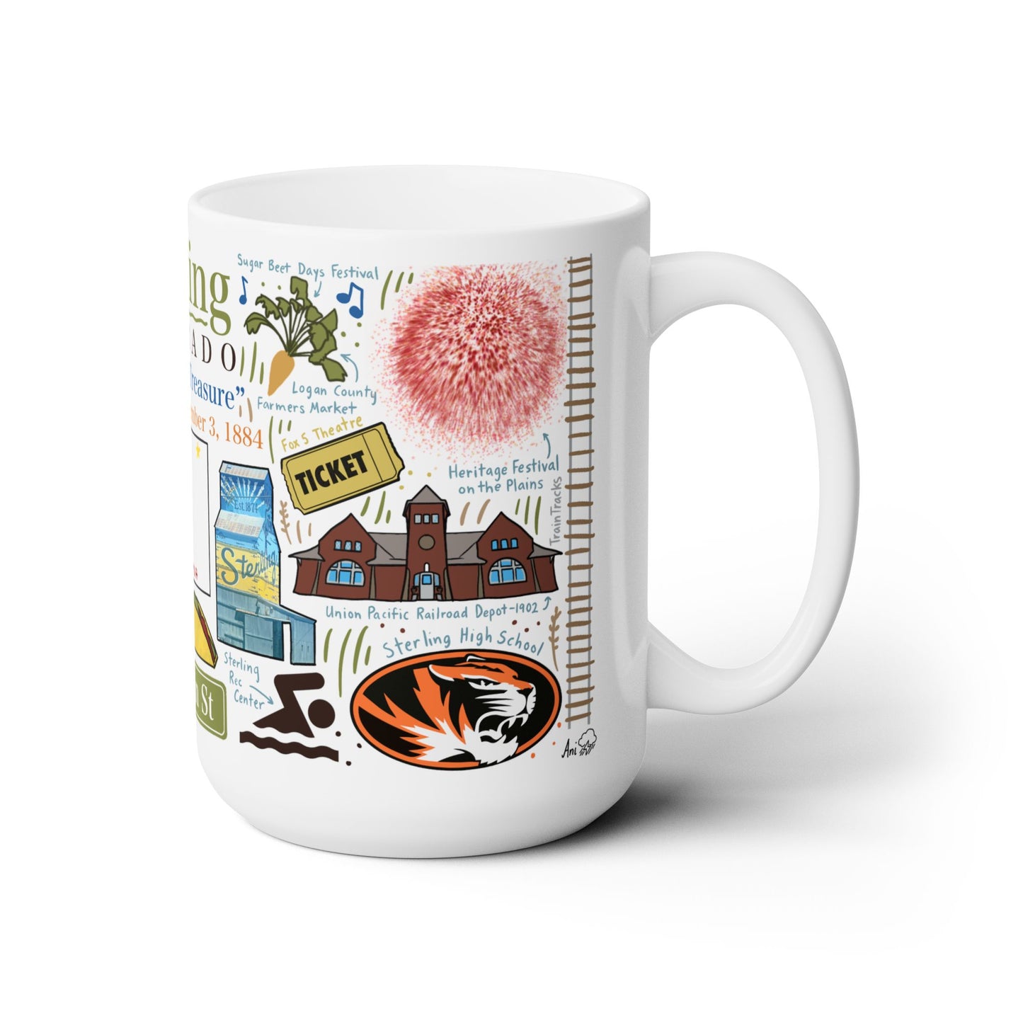 Sterling Colorado - Ceramic Mug 15oz