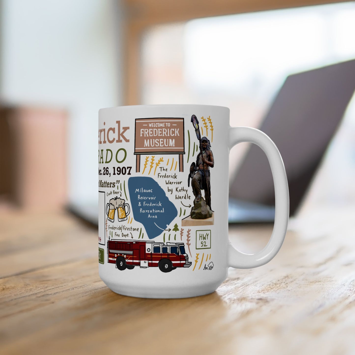 Frederick CO - Ceramic Mug 15oz