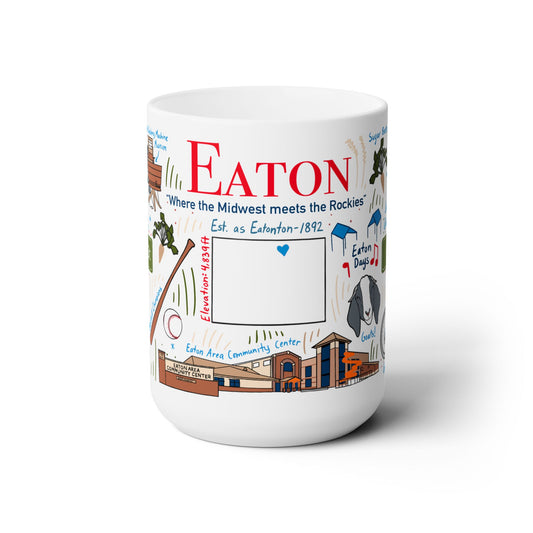 Eaton Colorado - Ceramic Mug 15oz