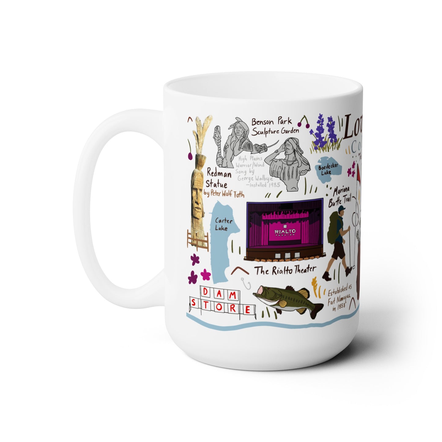 Loveland Colorado - Ceramic Mug 15oz