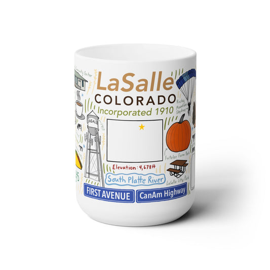 LaSalle Colorado - Ceramic Mug 15oz