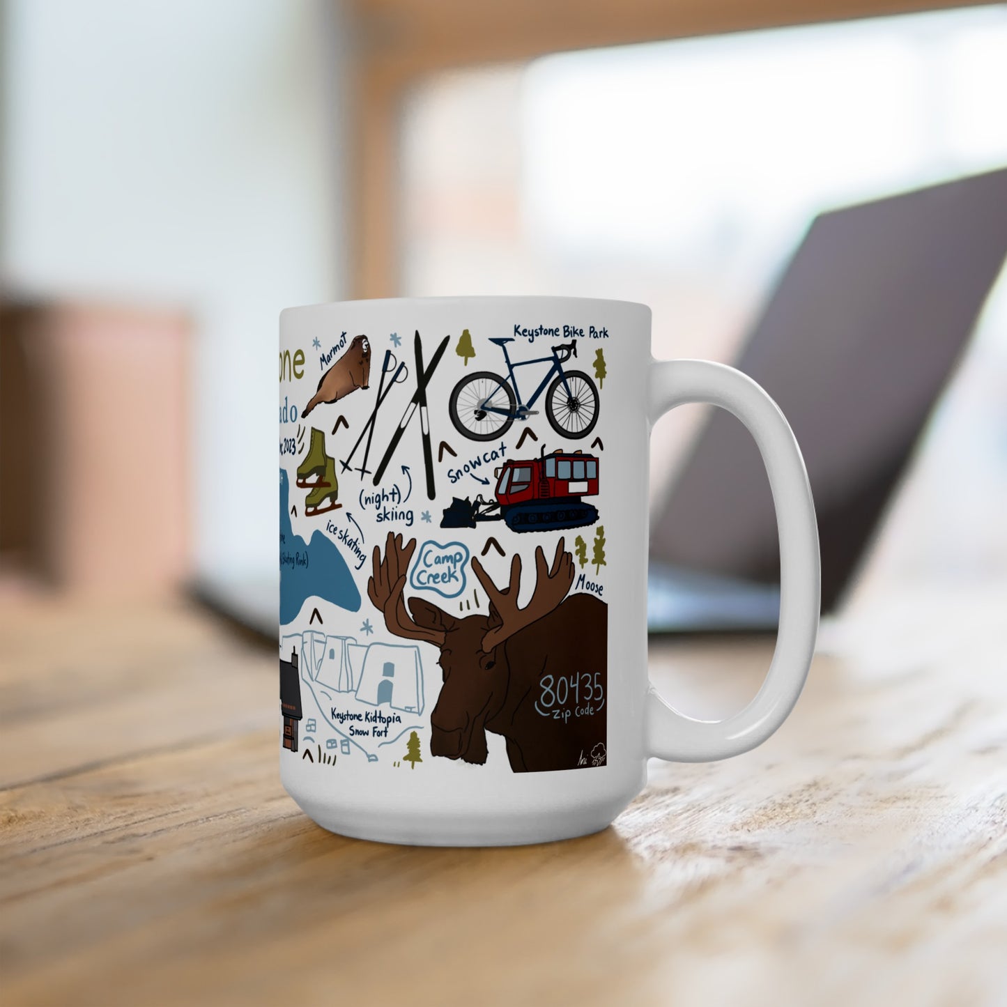 Keystone Colorado - Ceramic Mug 15oz