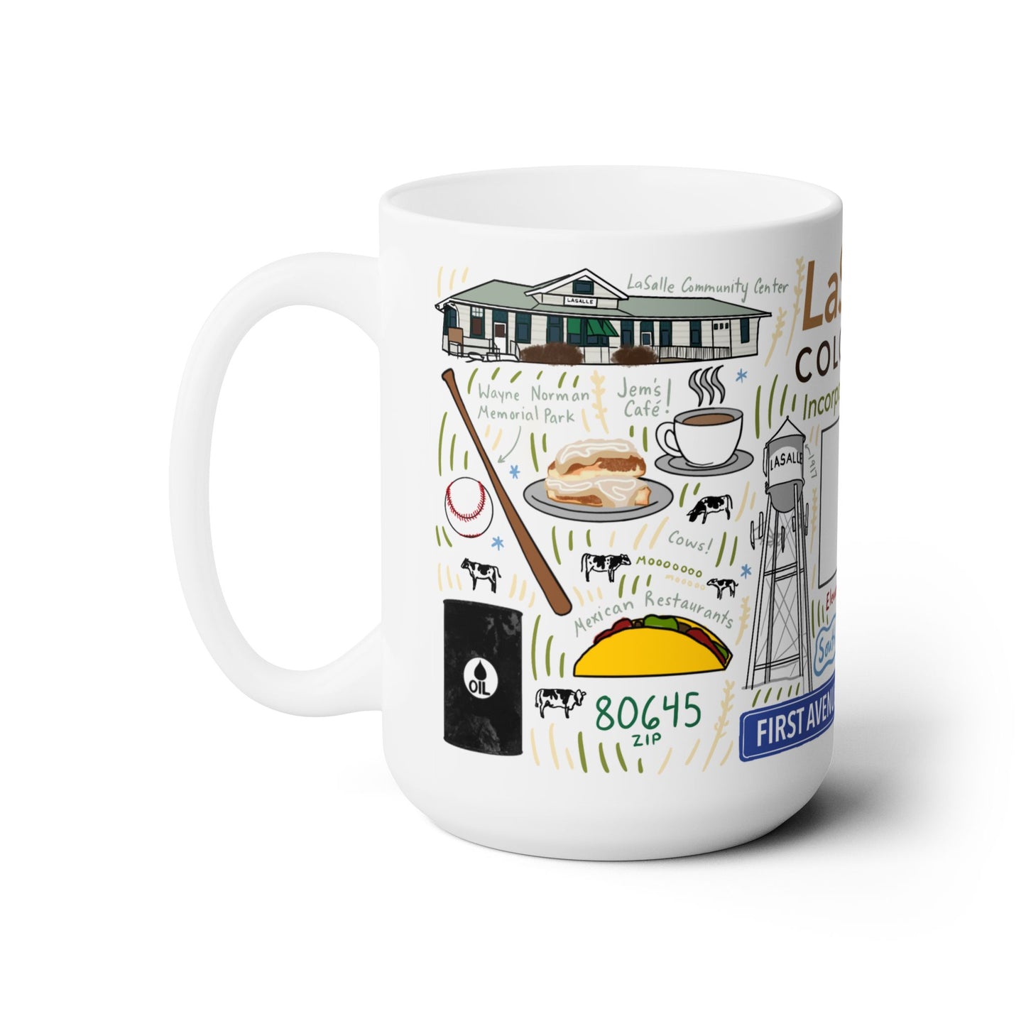 LaSalle Colorado - Ceramic Mug 15oz