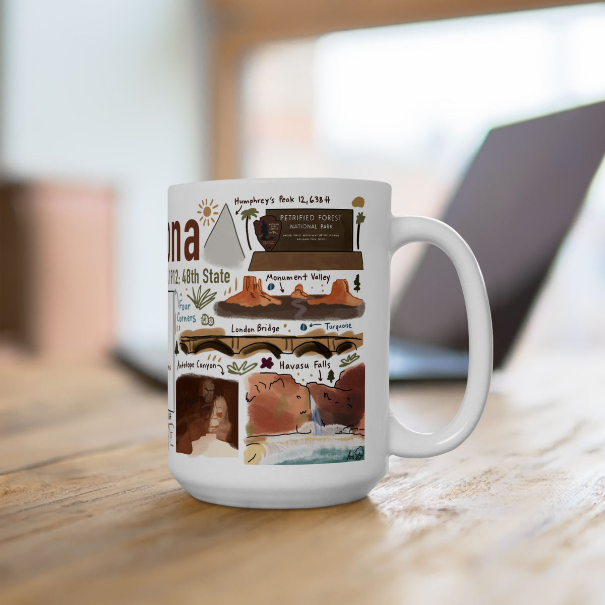 Arizona - Ceramic Mug 15oz