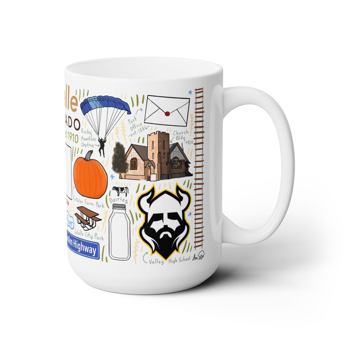 LaSalle Colorado - Ceramic Mug 15oz