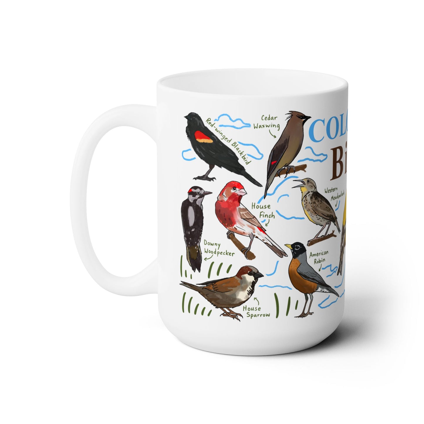 Colorado Birds - Ceramic Mug 15oz