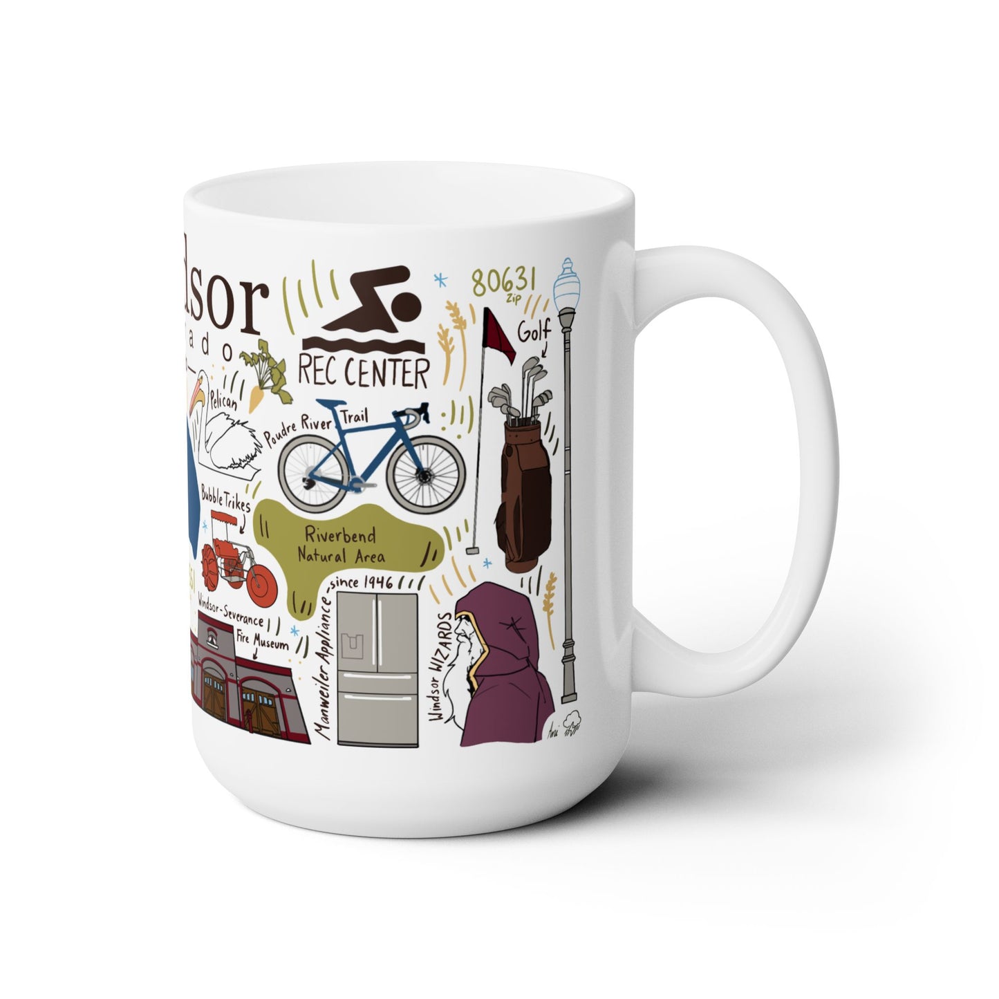 Windsor Colorado - Ceramic Mug 15oz