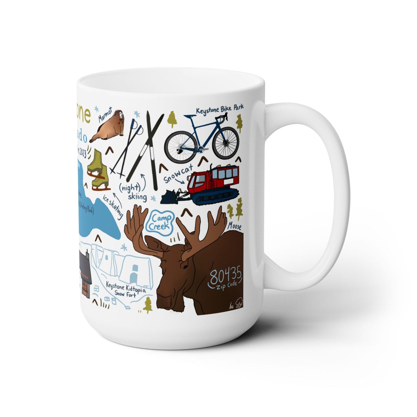 Keystone Colorado - Ceramic Mug 15oz