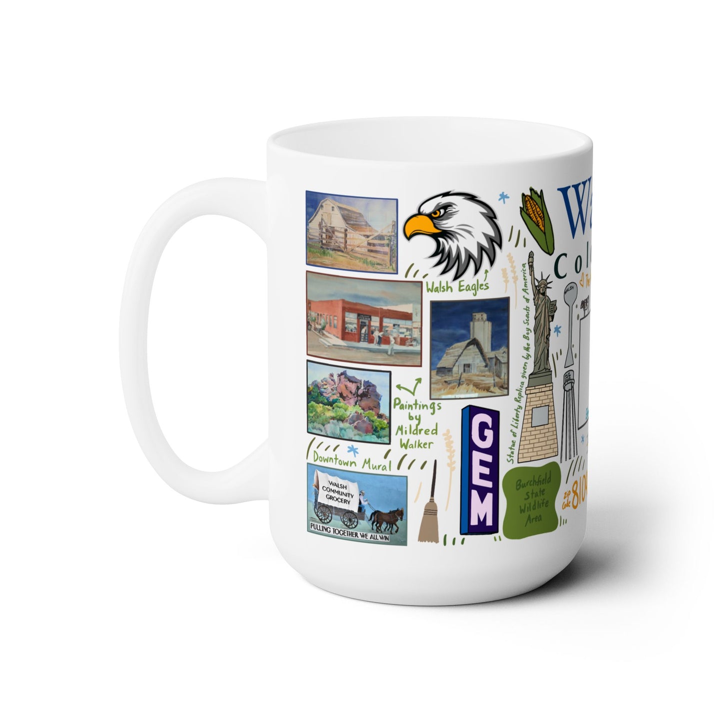 Walsh Colorado - Ceramic Mug 15oz