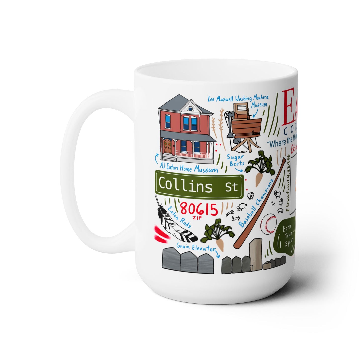 Eaton Colorado - Ceramic Mug 15oz