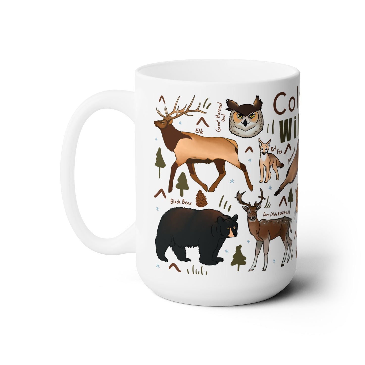 Colorado Wildlife - Ceramic Mug 15oz