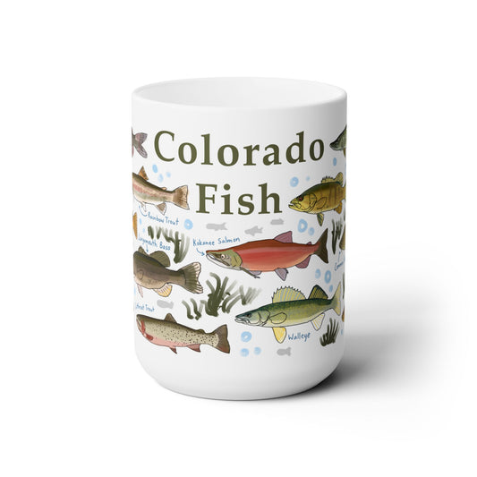 Colorado Fish - Ceramic Mug 15oz