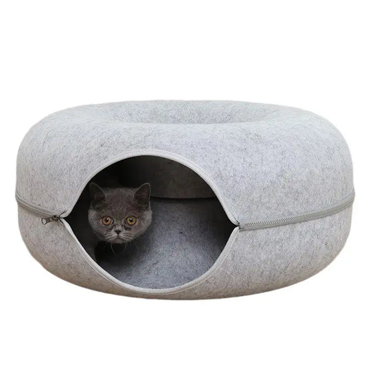 Cat Cave Tunnel Bed