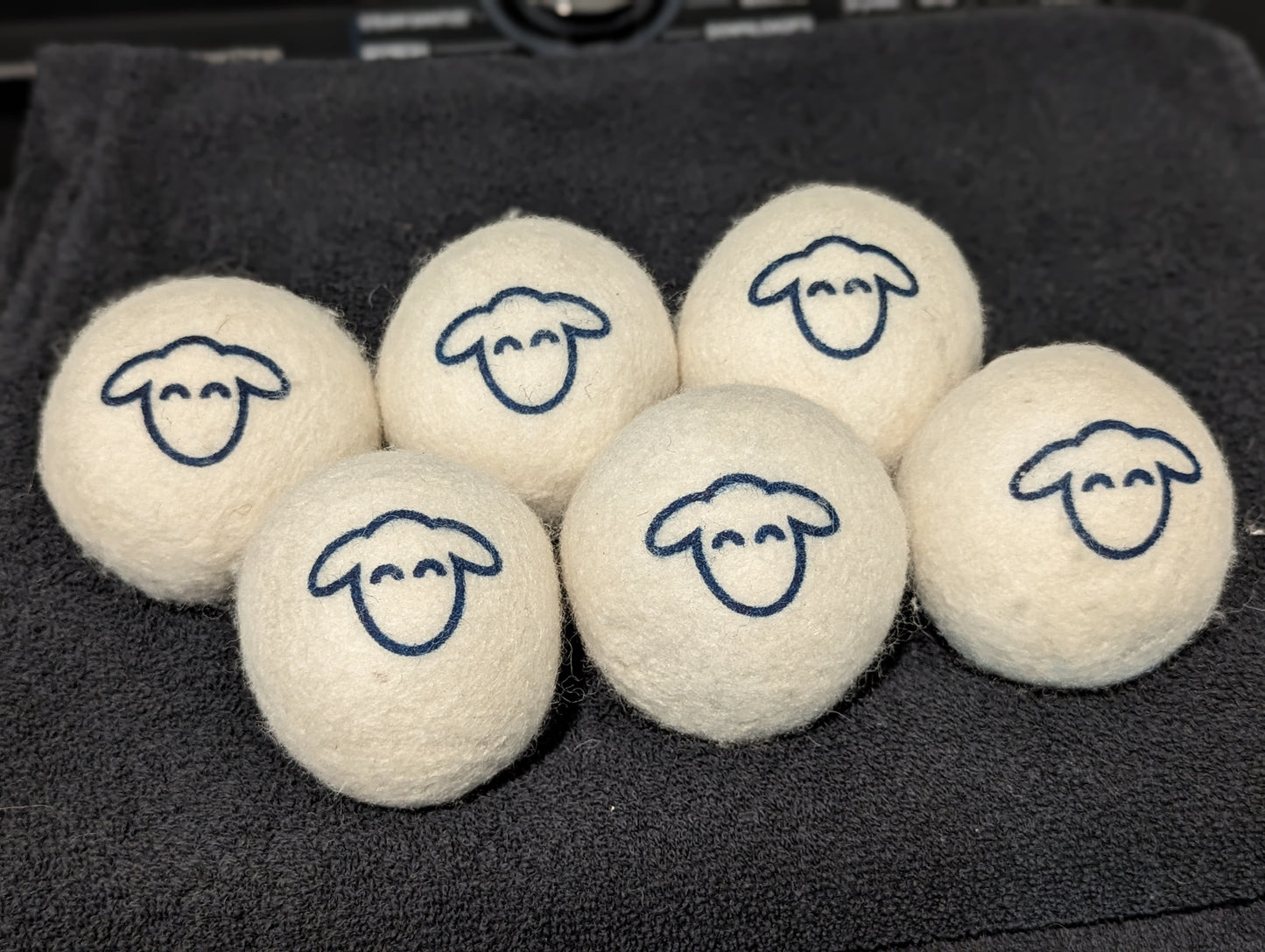 Premium Wool Dryer Balls - Pack of 6