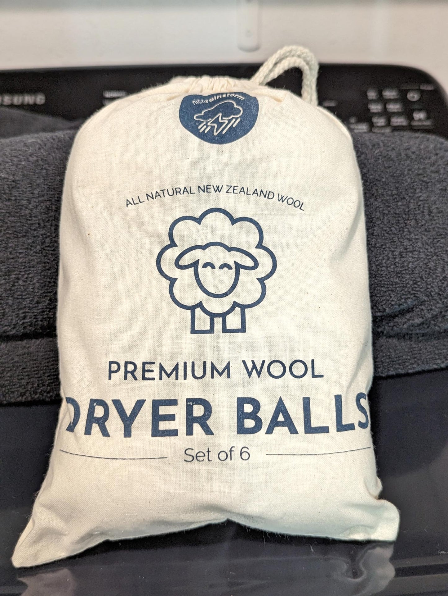 Premium Wool Dryer Balls - Pack of 6